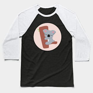 Sleepy Koala Baseball T-Shirt